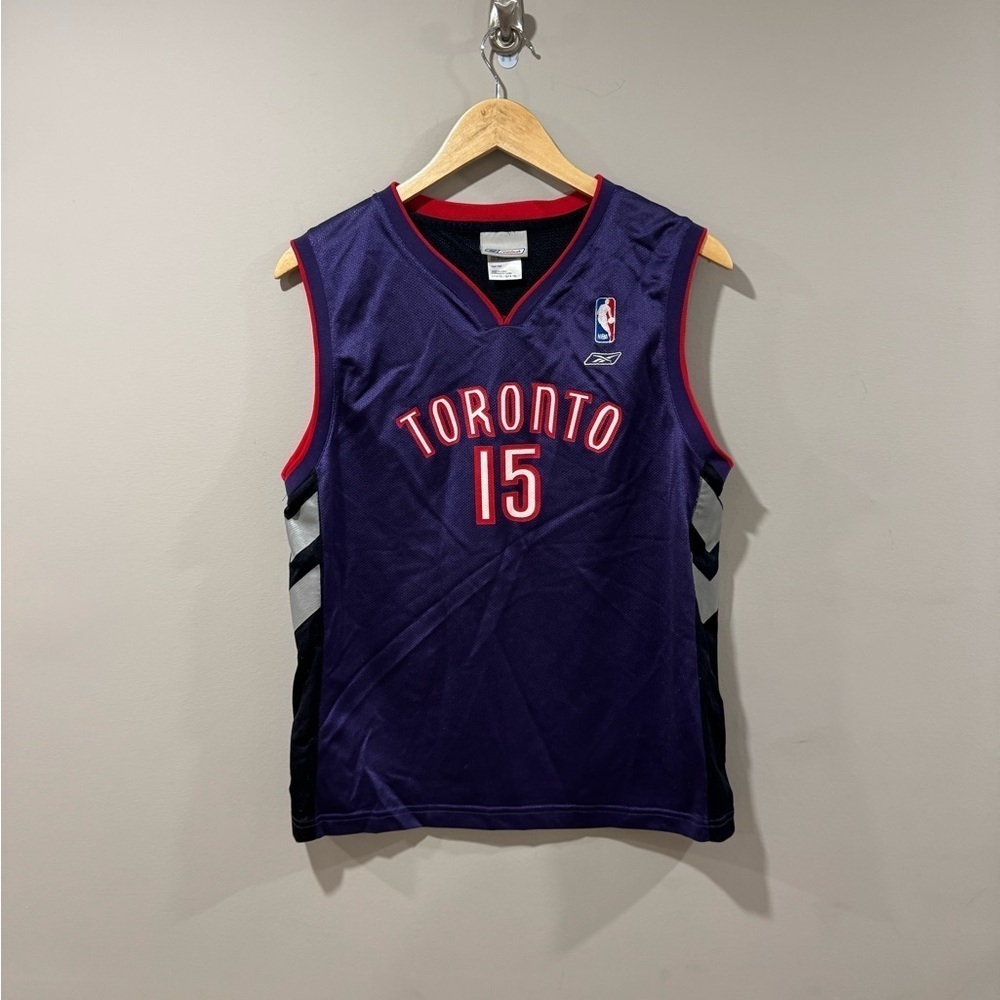 Vintage Reebok Toronto Raptors Vince Carter NBA Basketball Jersey